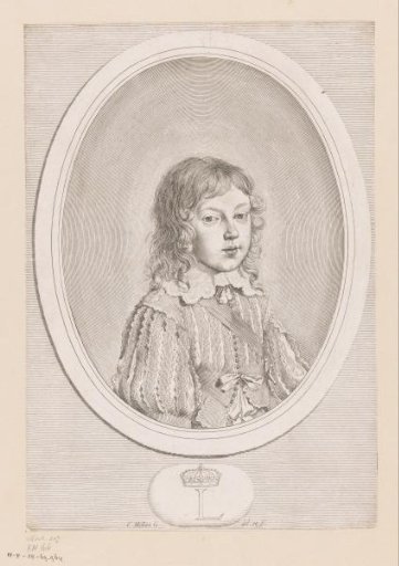 Portrait of Louis XIV, King of France, as a child
