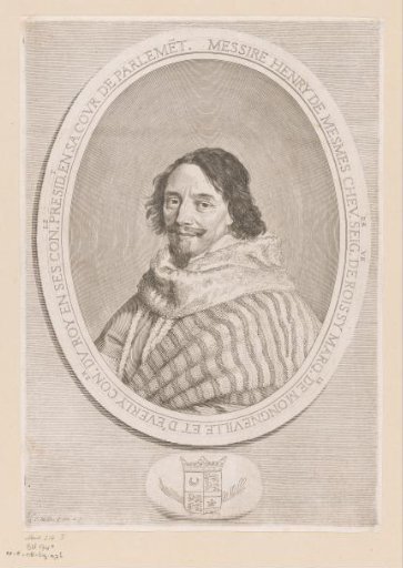 Portrait of Henri de Mesmes, Lord of Roissy