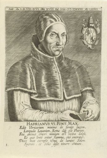 Portrait of Pope Adrian VI