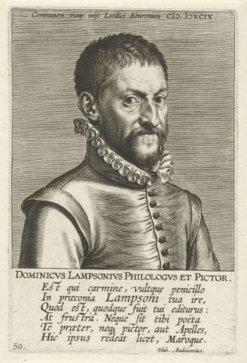 Portrait of Dominique Lampsonius