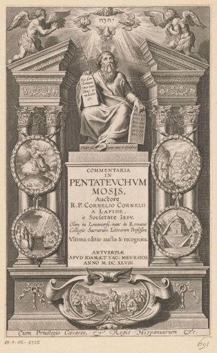 Moses and five scenes from the Pentateuch
