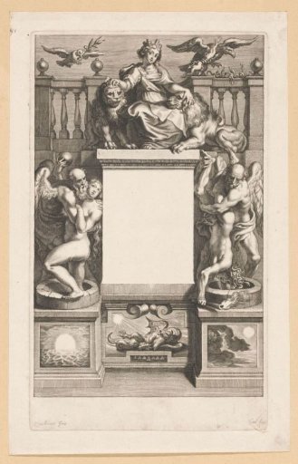 Allegorical Representation of Maria de' Medici and Her Relationship to Her Son Louis XIII
