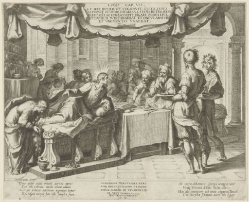 Christ at the house of Simon the Pharisee