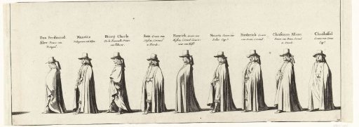 The funeral procession of Frederick Henry (plate no. 24), 1647