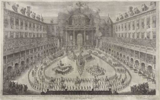 Carrousel in the Hofburg in Vienna