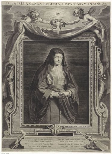Portrait of Isabella Clara Eugenia, Infanta of Spain