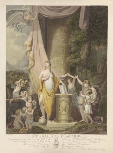 Allegory on the End of the Eighteenth Century