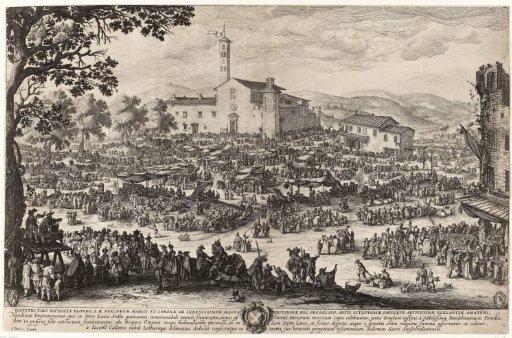 Fair at Impruneta near Florence