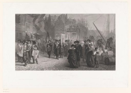 Rhetoricians' Procession in Rotterdam, 1658