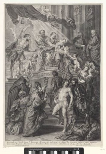 The Virgin and Child Adored by Saints