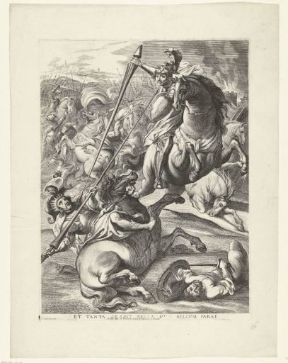 Achilles Defeats the Trojans; Entry of Ferdinand into Ghent in 1635 (no. 16)