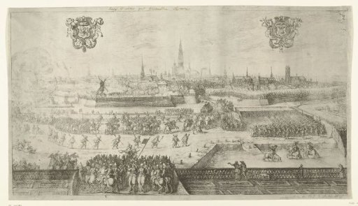 Arrival of the Procession at the City Gate of Antwerp; Entry of Ferdinand into Antwerp in 1635 (no. 3)