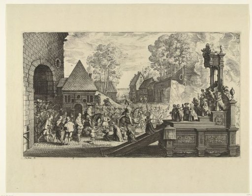 Arrival Inside the City; Entry of Ferdinand into Antwerp in 1635 (no. 5)