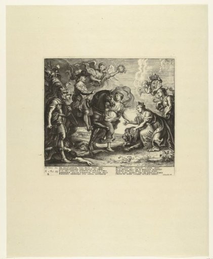The Arrival of the Prince; Entry of Ferdinand into Antwerp in 1635 (no. 8)