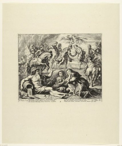 The Meeting of the Two Ferdinands at Nördlingen; Entry of Ferdinand into Antwerp in 1635 (no. 9)