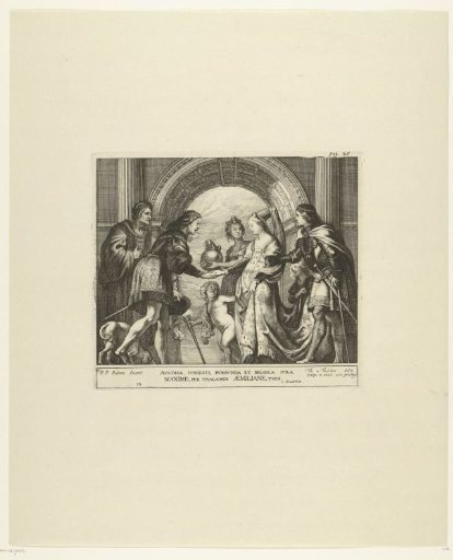 Marriage of Emperor Maximilian I and Mary of Burgundy; Entry of Ferdinand into Antwerp in 1635 (No. 13)