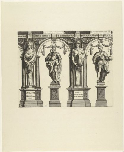 Emperors Maximilian II and Rudolf II; Entry of Ferdinand into Antwerp in 1635 (no. 21)