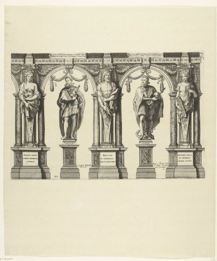 Emperors Matthias and Ferdinand II; Entry of Ferdinand into Antwerp in 1635 (no. 22)