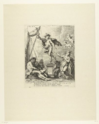 Mercury Departs from Antwerp; Entry of Ferdinand into Antwerp in 1635 (no. 34)