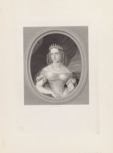 Portrait of Anna Pavlovna Romanova, Queen of the Netherlands