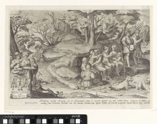 Marriage of Isaac and Rebekah (sheet 1)