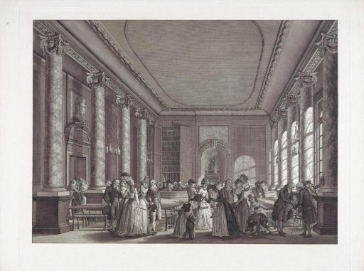 Lecture hall in Felix Meritis, 1789