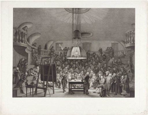 Hall of Natural Sciences in Felix Meritis, 1789