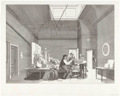 Drawing Room in Felix Meritis, 1789