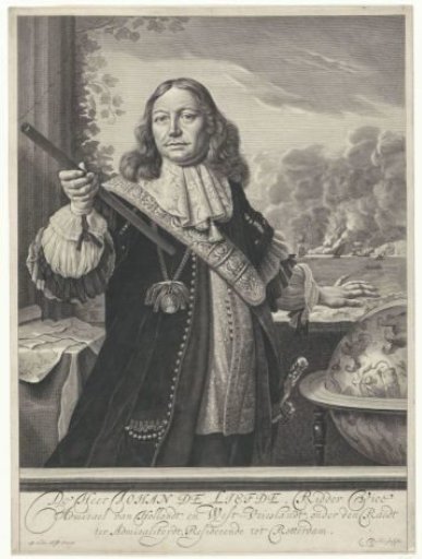 Portrait of Johan de Liefde