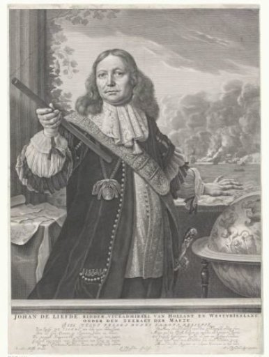 Portrait of Johan de Liefde