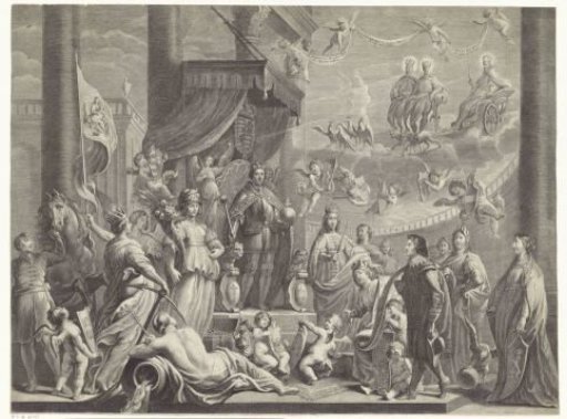 Allegorical representation with Emperor Ferdinand III
