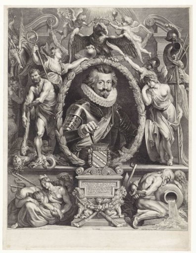 Portrait of Charles-Bonaventure de Longueval, Count of Bucquoy