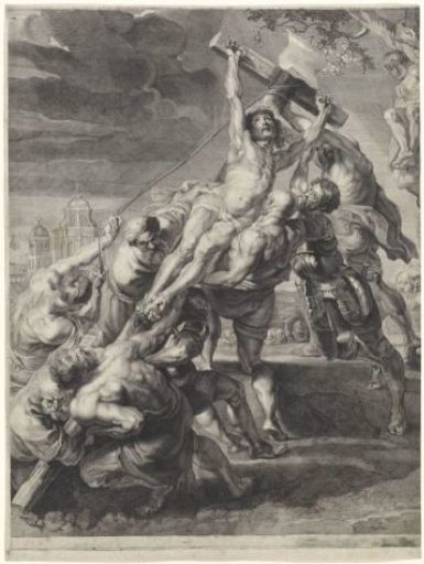 Raising of the Cross, middle part