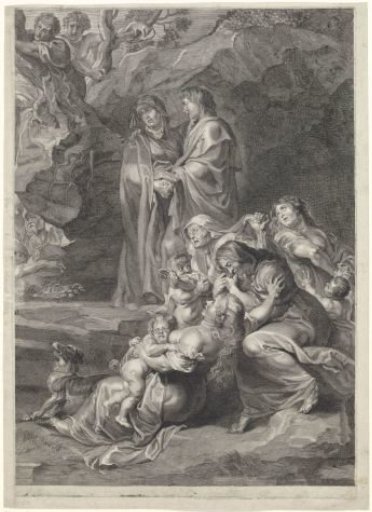 Raising of the Cross, right part