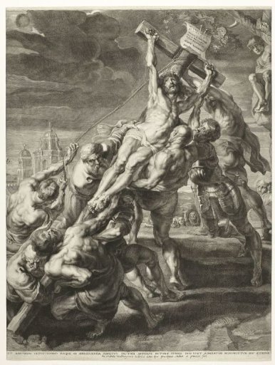 Raising of the Cross, middle part