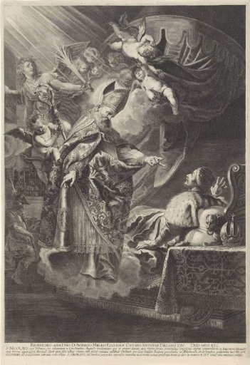 St. Nicholas appears to Emperor Constantine in a dream