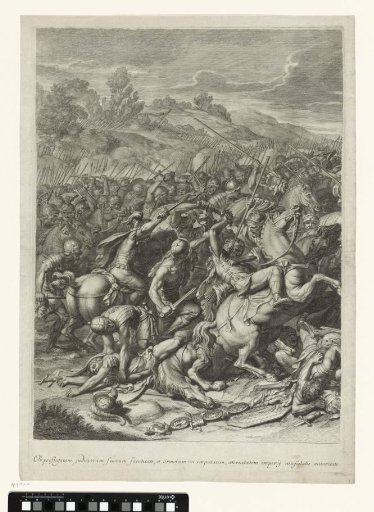 Battle at the Milvian Bridge (left sheet)