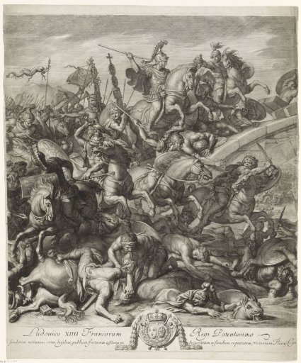 Battle at the Milvian Bridge (center sheet)