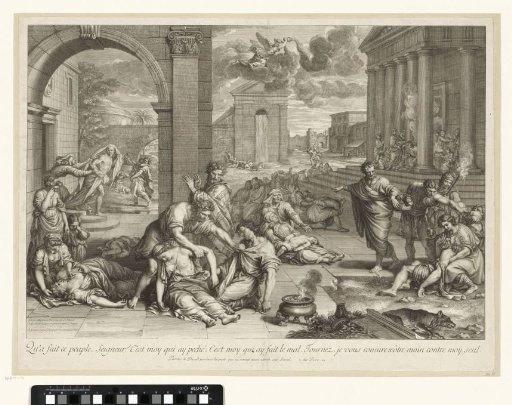 Plague in Israel under David