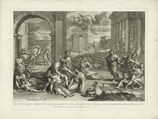 Plague in Israel under David