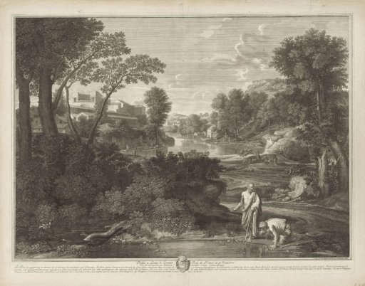 Landscape with Diogenes Throwing Away His Drinking Cup