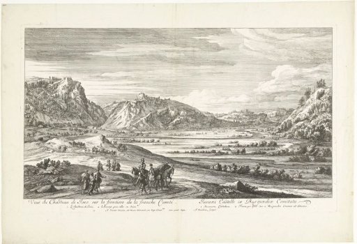 View of the Castle of Joux