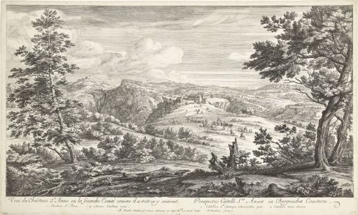 View of the Castle of Sainte-Anne
