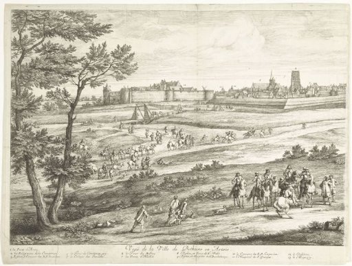 View of Béthune (Left Panel)