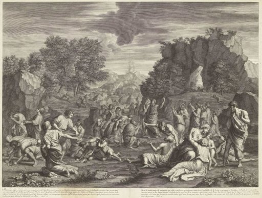 Gathering of the manna
