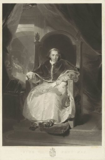 Portrait of Pope Pius VII