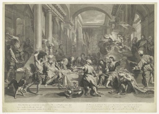 Christ in the house of Simon the Pharisee