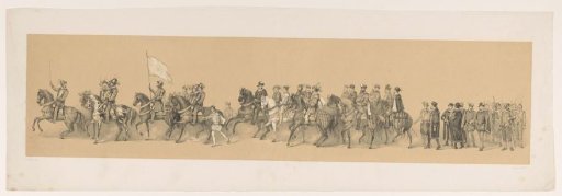 First Part of a Sixteenth-Century Procession