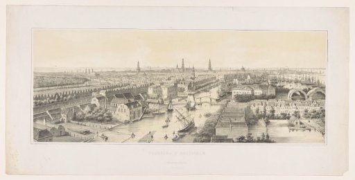 Panorama of Amsterdam