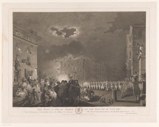 Riots in Broad Street